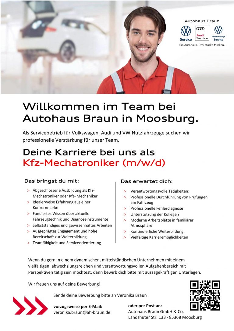 Stellenangebote Kfz Mechatroniker